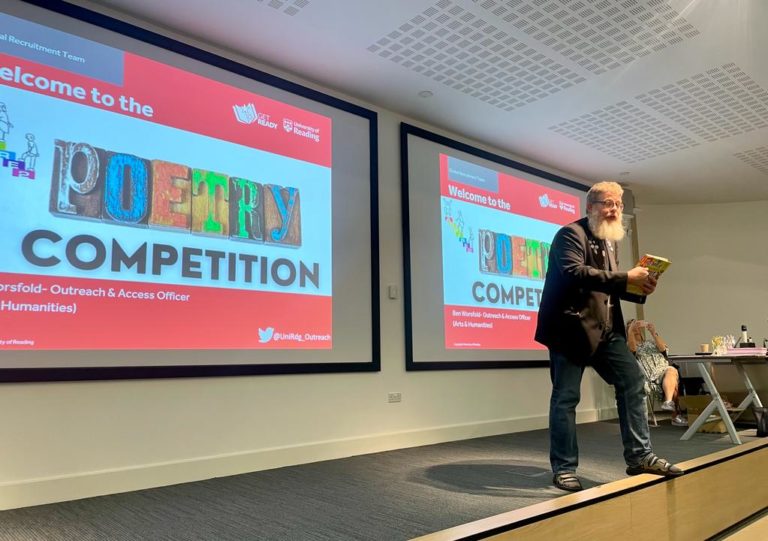 Poetry competition stage