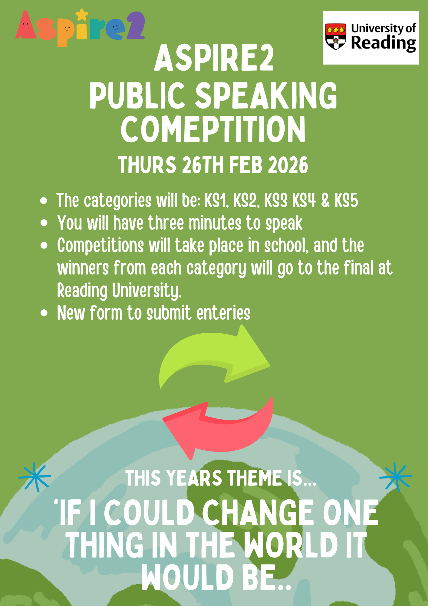 Public Speaking Comp Poster